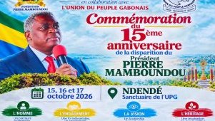 Gabon&nbsp;:&nbsp;l’UPG regarde vers l’avenir sans oublier son fondateur&nbsp;