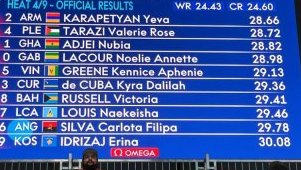 Mondiaux de natation 2025&nbsp;: Noélie Lacour bat le record du Gabon sur 50 m papillon à Singapour