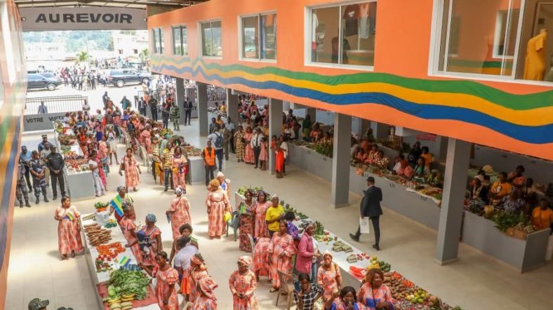 Libreville&nbsp;: le marché moderne du PK 11 ouvre ses portes